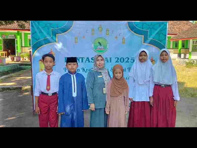 Siswa-Siswi SD Negeri 4 Sumberanyar mengikuti PENTAS PAI 2025