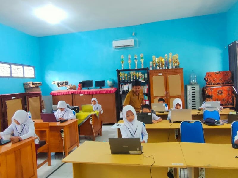 Gladi bersih ANBK  SD Negeri 4 Sumberanyar