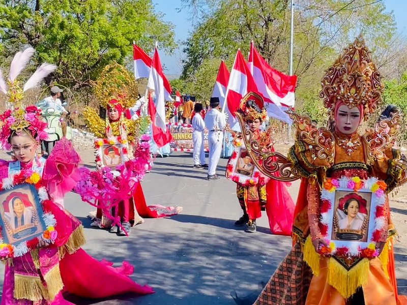 PAWAI BUDAYA DALAM RANGKA HUT RI KE -81